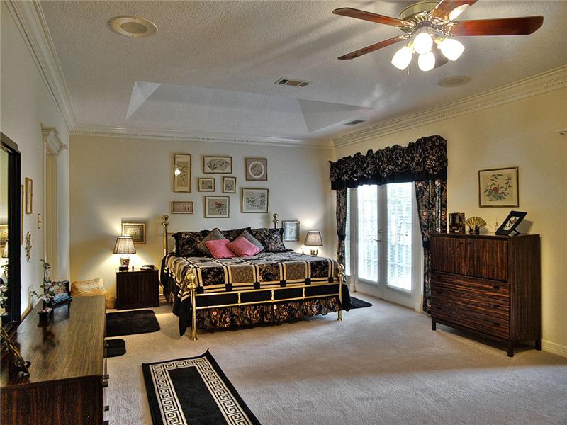 The Master Bedroom has its own access to the deck.