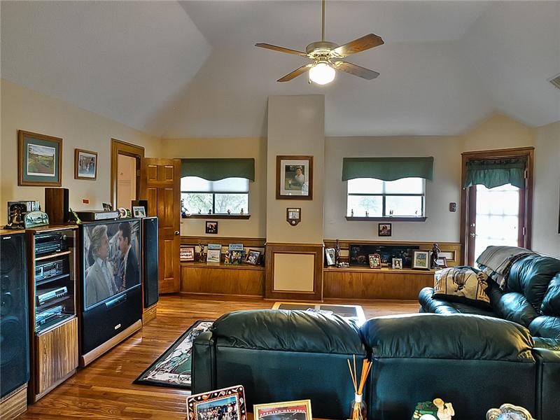 Game Room is upstairs with access to upper deck - great view.