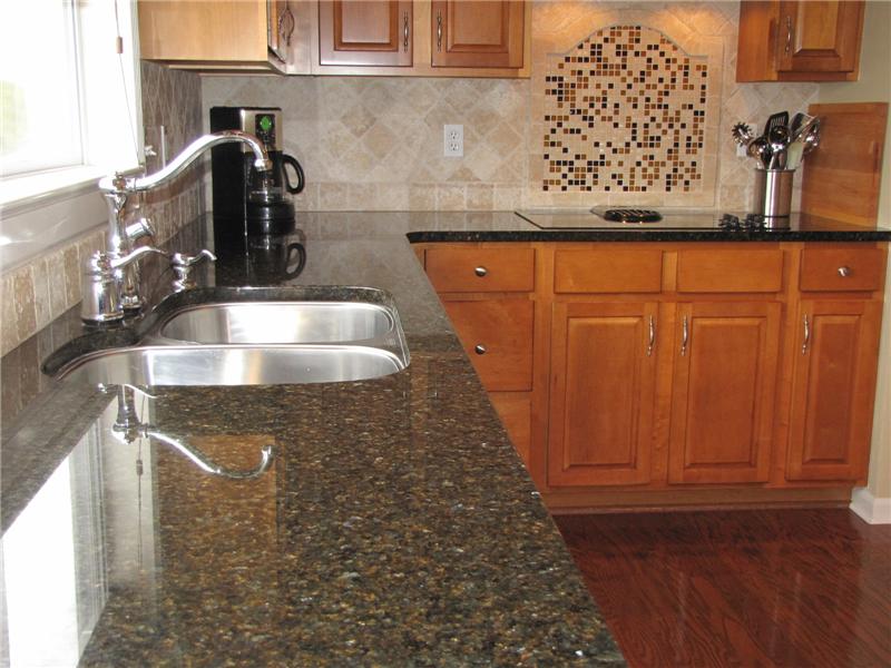 Miles of Granite counters & SS Under-mount Sink