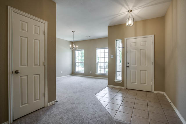 When you walk into the home, notice the very open floor plan.