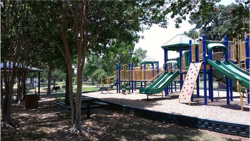 Kids will love playing at the parks and playgrounds at Providence Village.