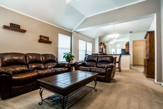 You will love the flow from room to room.