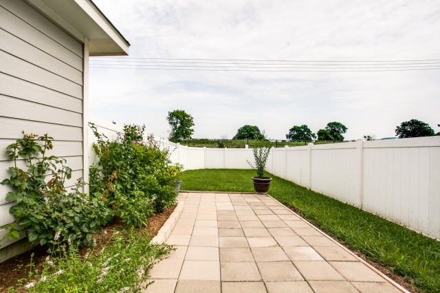 This home is just a short walk from the community lake!