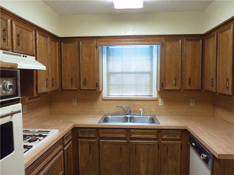 You will have plenty of cabinet space in this kitchen.