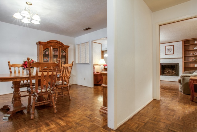 Enjoy entertaining friends and family in the separate dining room.