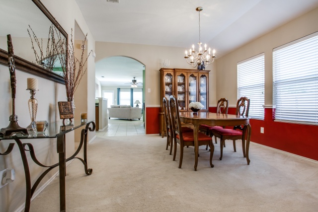 Entertain the formal dining area this holiday season!