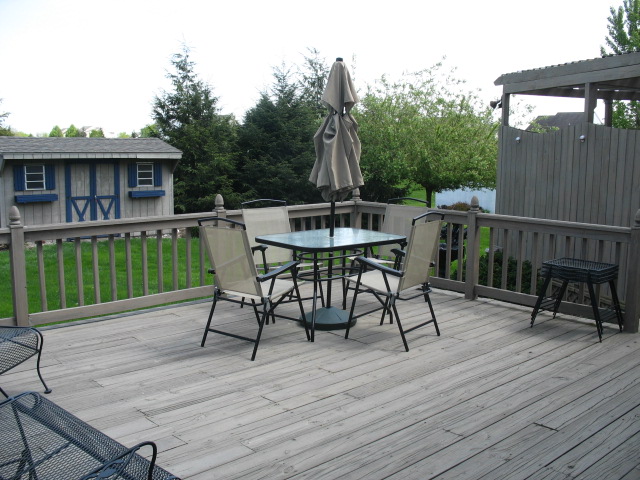 relaxing deck