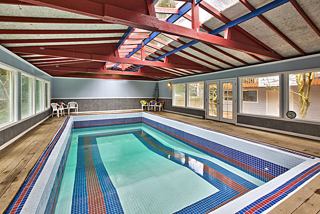 Indoor heated pool