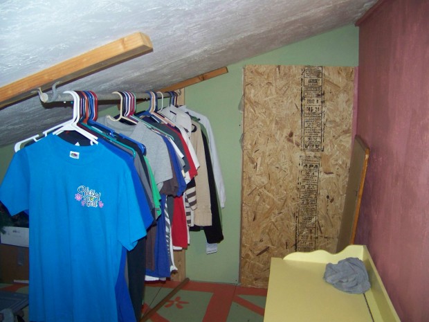 Closet in Loft