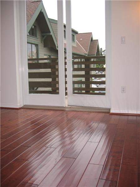Bedroom with French Doors to Deck