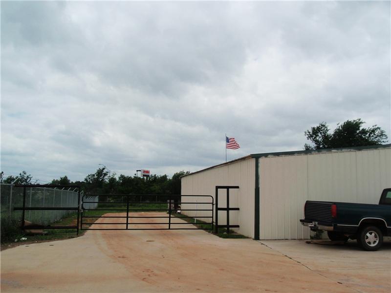 Side fance and gate