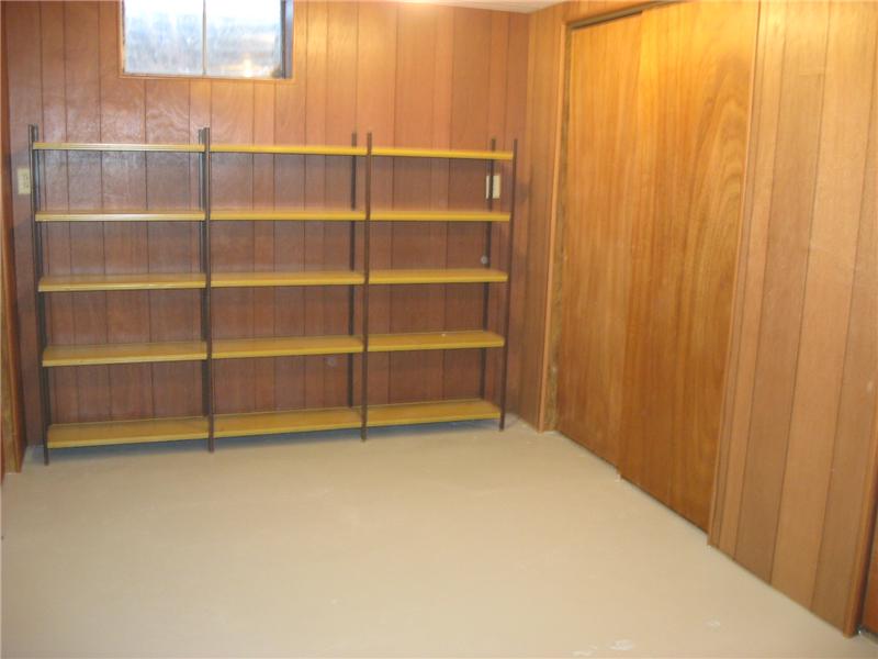 Plenty of storage in the lower level.