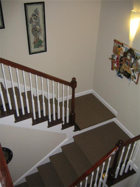 Open Staircase to Upper Level