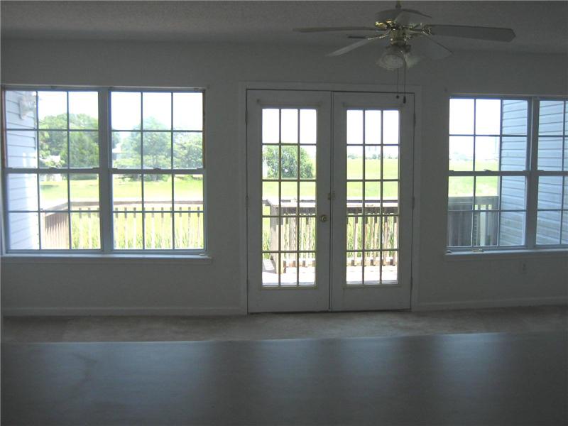 LIVING ROOM VIEW FROM KITCH