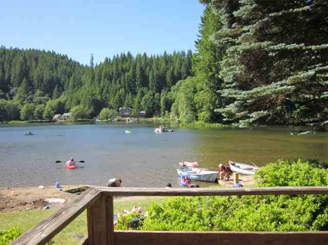 Fishhawk Lake swimming area