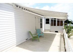 Awning for those sunny days