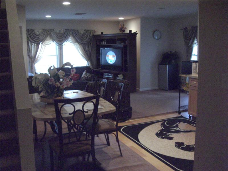 Open Concept Living, Dining, Kitchen