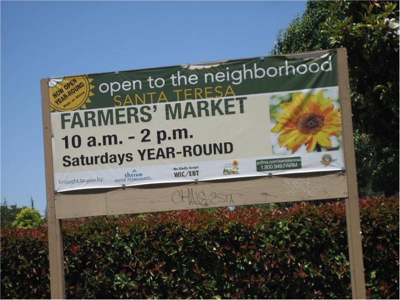 Close to Year-Round Farmers Market