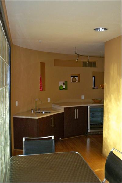 Kitchen Area Near Pool Table - Rec Room