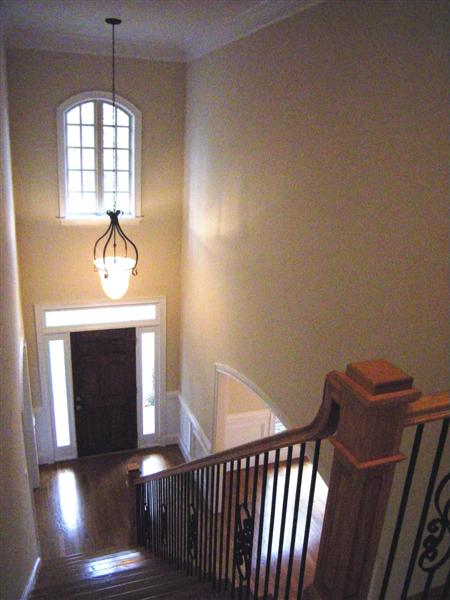 Upon entry you are greeted by a dramatic two-story foyer