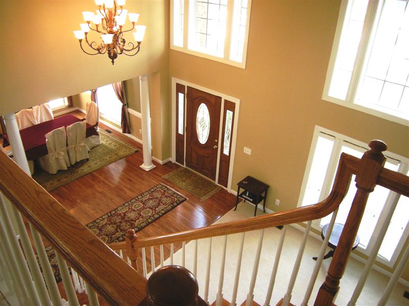 Dramatic two-story foyer greets you as you enter