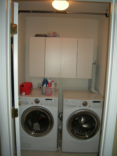 Laundry room located on the upper level