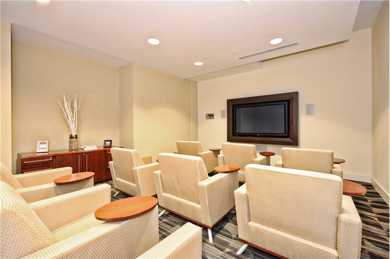 Viewing room to gather with your friends to watch the big game or movie