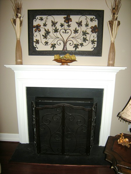 Gaslog fireplace