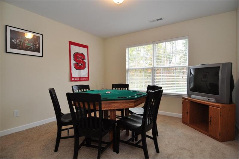 Fourth bedroom can also be a recreation room