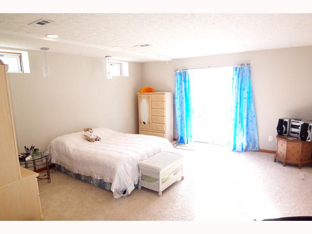 Walk out lower level with full bath currently used as 4th Bedroom