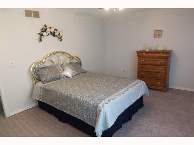 Owner Bedroom:   Large master bedroom w/double closet and updated private bath
