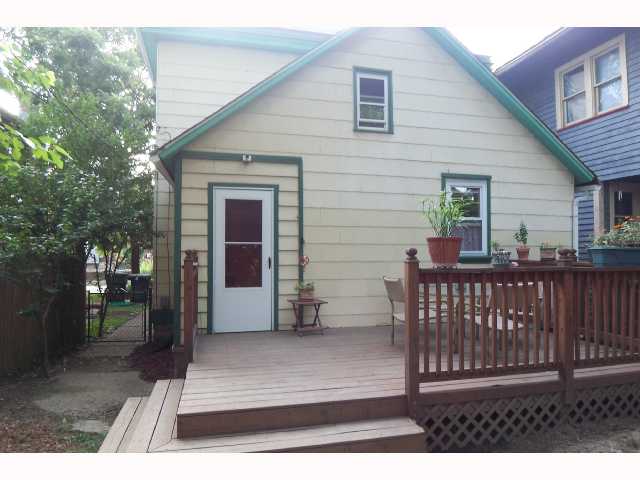 Exterior Back:  RELAX ON YOUR LARGE DECK
