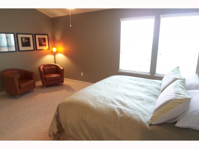 Owner Bedroom:  Vaulted spacious master suite w/ large walk in closet with professional organizers