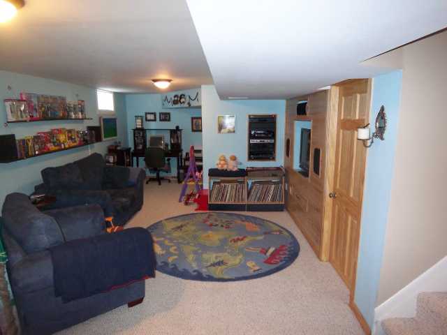 Finished Lower Level w/ half bath