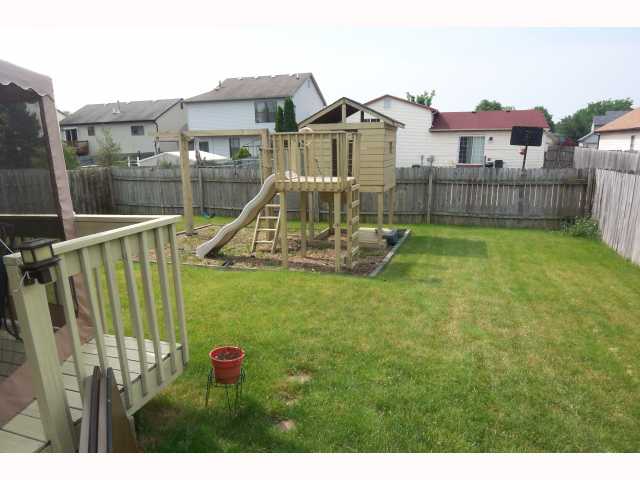 Yard/Garden:  Playset does not convey