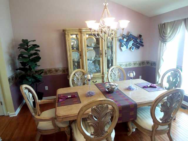 Dining Room:  Formal holiday size dining room