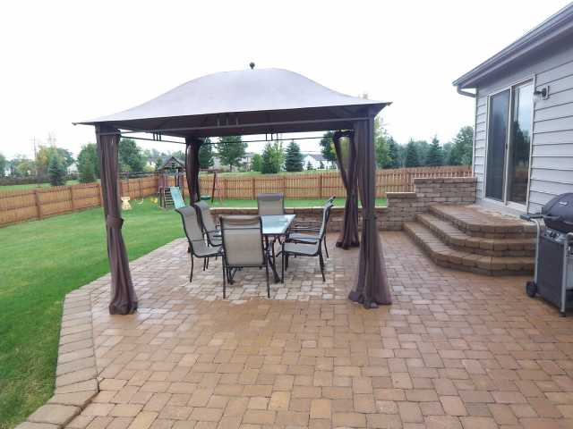 Patio/Deck:  Beautiful paver patio