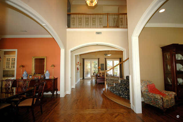From entry showing floorplan