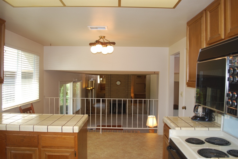 View to Separate Family Room