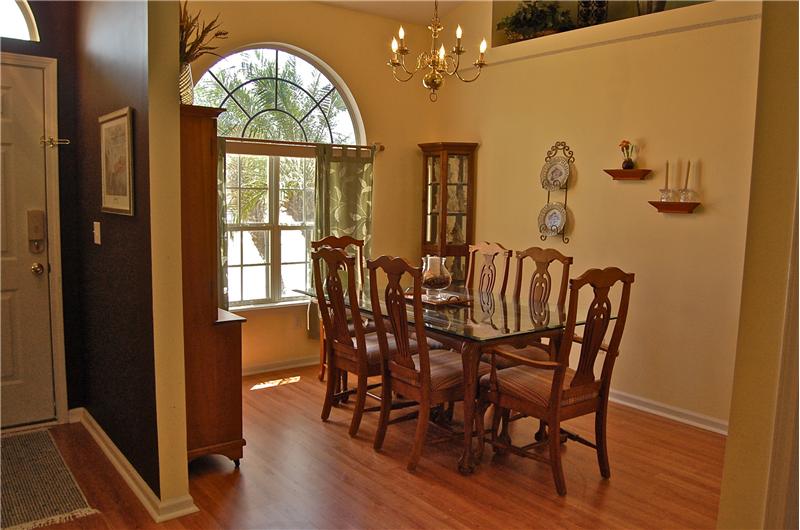 A Separate Dining Room for more Formal Fair!