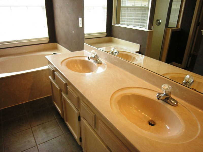 You can each have your own sink!