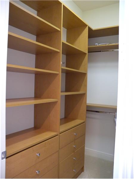 Built in closets