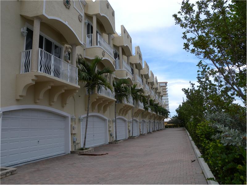 2 parking garage spaces for each home