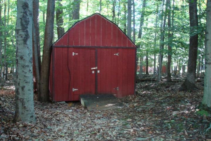 SHED FOR STORAGE