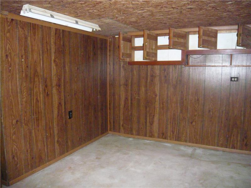 Partially Finished Family Room