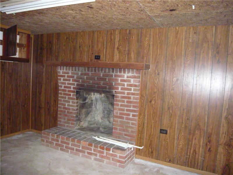 2nd fireplace in basement