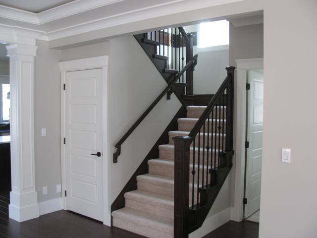 Stairs to the upper floor