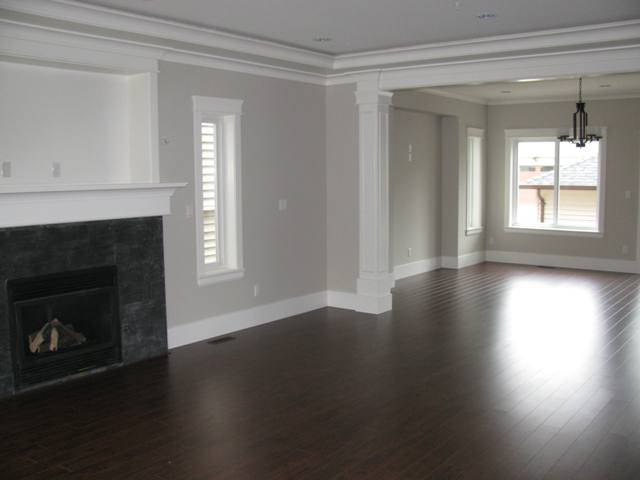 View from Great Room showing the Dining Area