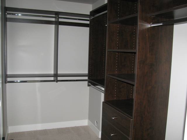 Master with walk-in closet and organizers