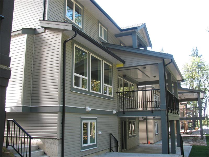 Exterior Back side view